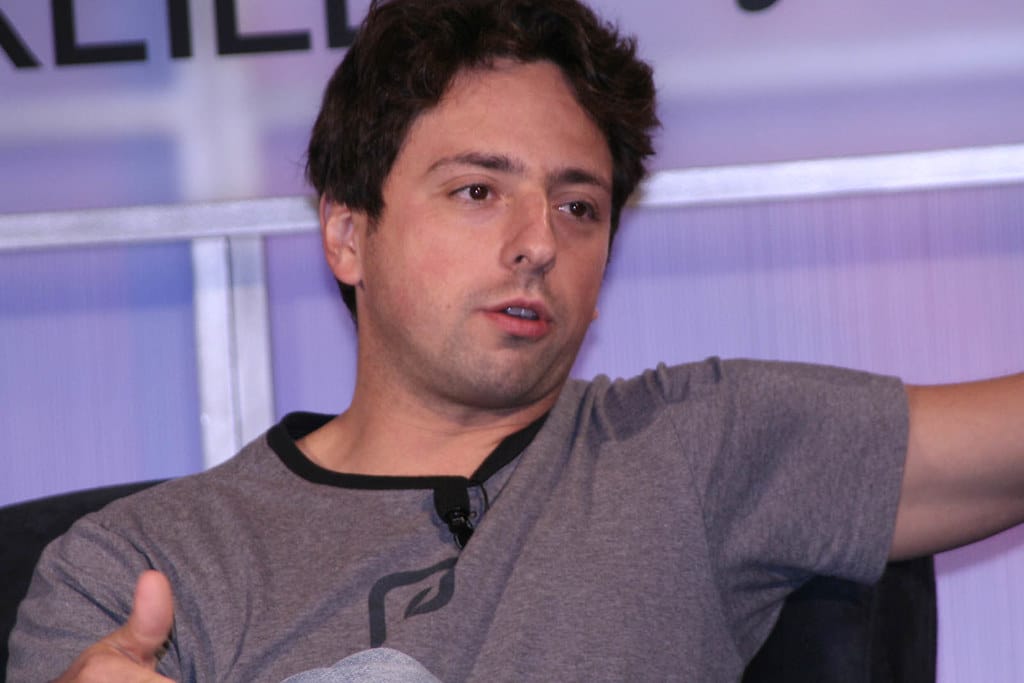 Picture of Sergey Brin, co-founder of Google